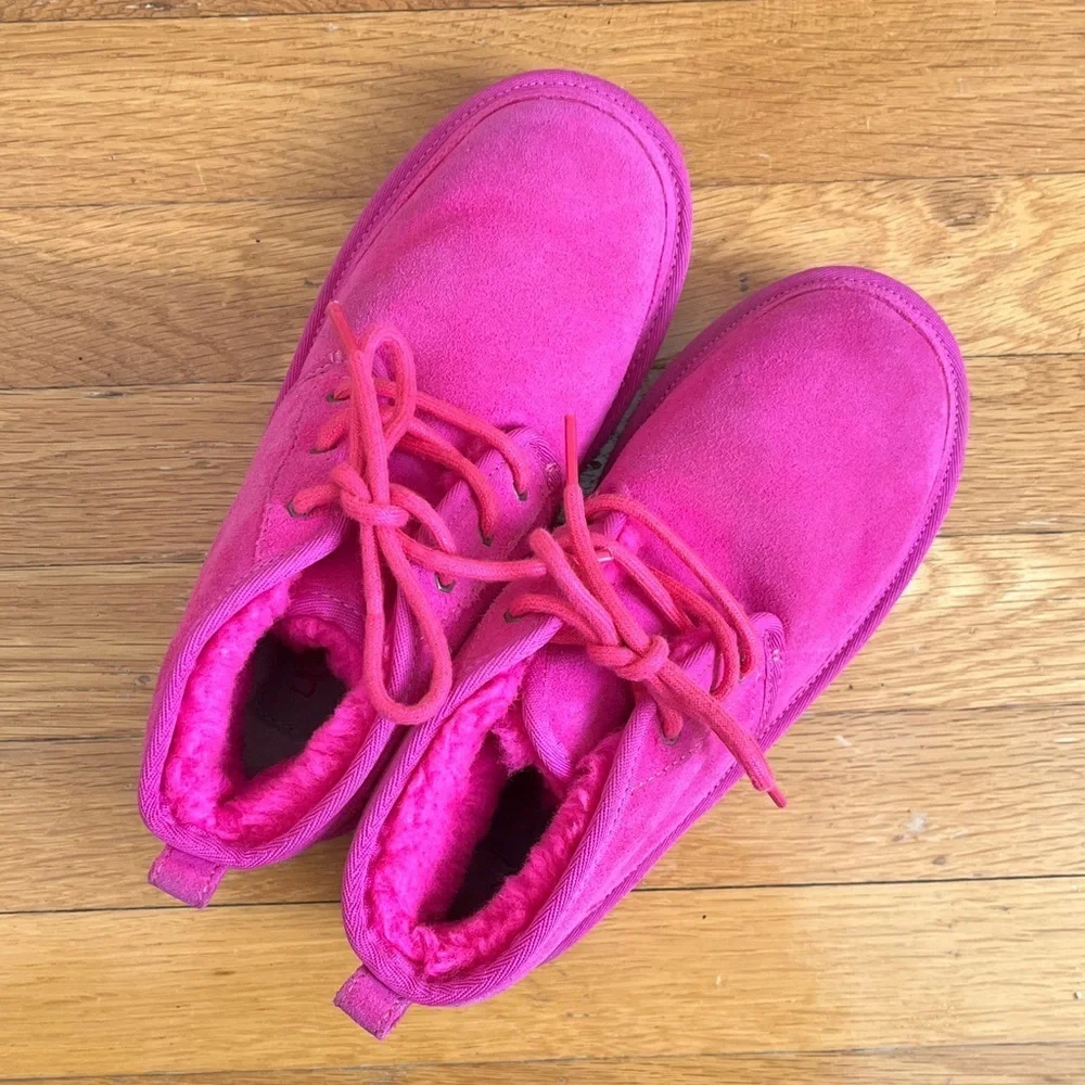 Kids’ Neumel II Water Resistant Chukka Boot in Rock Rose Size 4 Big Kid